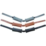 Leder-Türkissen-Tür-Kissen-Türstopper-Fensterstopper-Türpuffer-Kein lautes zuschlagen oder zufallen der Tür (8054 schwarz)