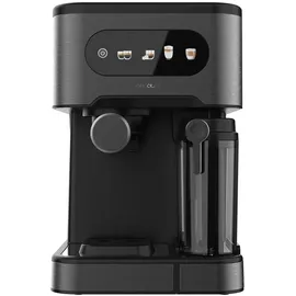 Cecotec Power Espresso 20 ColdBrew Latte schwarz + 500 ml Milch + Warmhaltebecher