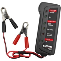 EUFAB 16599 Batterie-Tester, Schwarz