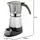De'Longhi DeLonghi Espressomaschine EMK 9, Espressokocher, Schwarz, Silber