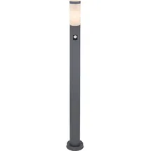 GLOBO Außenleuchte Edelstahl 110,0 cm mit Bewegungsmelder Opal
