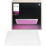 Philips Surimu 60 x 60 cm dimmbar, weiß / opal, Aluminium