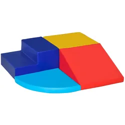HOMCOM Bausteinset Kunstleder, Schaumstoff
