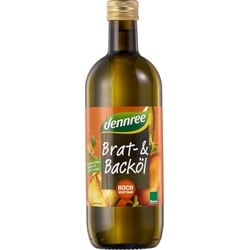 dennree Brat- & Backöl high oleic Sonnenblumenöl bio 1L