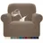 luxuskollektion Sofabezug Stretch Wasserdicht Jacquard Anti Rutsch 1 Place Kamel