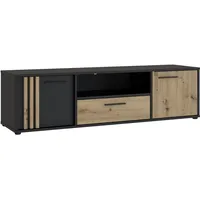 Forte Lowboard »Cardigan TV-Board, TV-Schrank«, TV-Board, 2 farbig, Stauraum