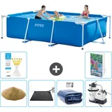 Rechteckiger Frame Pool - 300x200x75 Cm - 7-teilig  S69