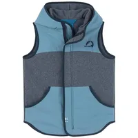 Finkid Kinder Onni Knit Weste (Größe 140 , blau)