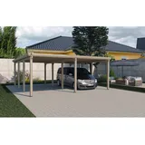 Weka Doppelcarport 618 5,76 x 5,91 m kdi