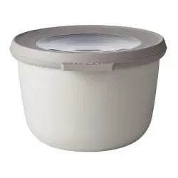Mepal Frischhaltedose cirqula rund, 500 ml 106206032500 , Farbe: weiß, Nordic white