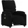 vidaXL Massagesessel 50 x 99 x 50 cm Schwarz mit Fernbedienung