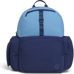 Wickeltasche HUGGIES BABYWEAR, Baby, blau (medieval blau), Canvas, Nylon, mehrfarbig, Taschen, inklusive Wickelunterlage, ohne abgebildete Accessories