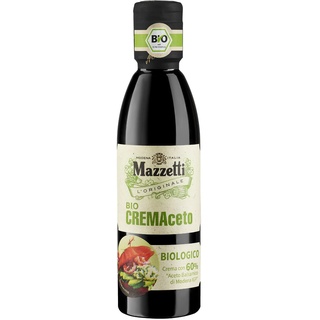 Mazzetti BIO-CREMAceto, 60% Bio Aceto Balsamico di Modena, The Italian Art of Dressing, 250 ml