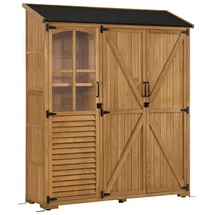 MCombo Gartenhaus 2,00 x 0,98 m Natur