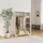 [en.casa] Kleiderschrank Nesbyen 90 x 126 x 30 cm Weiß