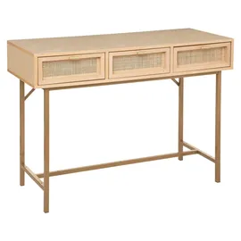 Atmosphera Rayo Konsolentisch 120x30x75 beige