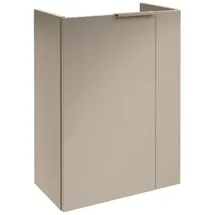Fackelmann SBC B.PARIS Waschbeckenunterschrank Gäste WC 45 cm breit, grau