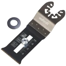 Wolfcraft Tauchsägeblatt Tiefenanschlag Universal-Aufnahme Metall 35mm Multitool