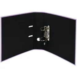 Exacompta 53565E 10x Ordner Prem'Touch A4, Rücken 80mm, Serie Aquarel - Malve