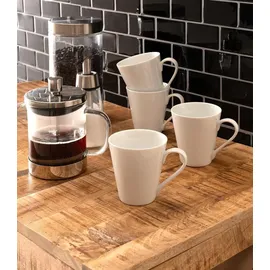 Home4You Kaffeetasse 0,3 l Weiß 1