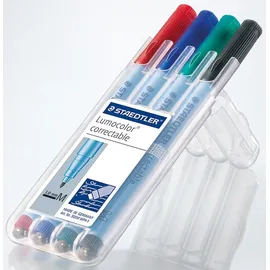Staedtler Folienstifte farbsortiert non-permanent, 4 St.