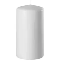 Wenzel Stumpenkerze 13 cm grau