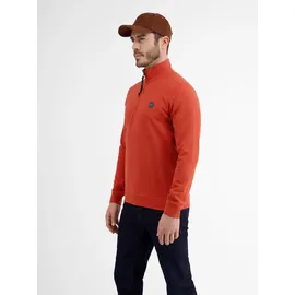 Lerros Sweat-Troyer in Strukturqualität - Lava Red - S