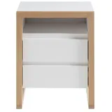 MCA Furniture MCA Nachttisch Facil Lack Weiß