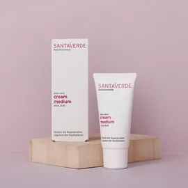 Santaverde Aloe Vera Creme Medium ohne Duft 30 ml