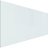 VidaXL Kaminofen Glasplatte Rechteckig 120x50 cm