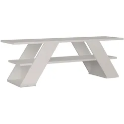 TV-Schrank DECORTIE "Farfalla TV Schrank", weiß, B:120cm H:40cm T:33,5cm, Spanplatte, Schränke, Einfache Montage,Platzsparend