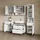livinity® Waschbeckenunterschrank Aterno 2 Auszüge 70 x 63 x 45,1 cm Weiß