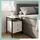 Relaxdays Nachtschrank 2 Schubladen 61 x 40 x 40 cm Weiß/Schwarz