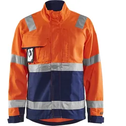 Warnschutz Bundjacke "4064" - L - orange/marine