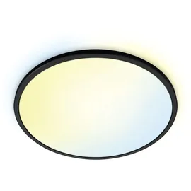 WIZ SuperSlim 1 LED schwarz Ø 55 cm