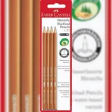 Faber-Castell HB-Bleistift, 111798 "1124", 4 Stück