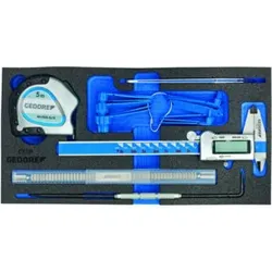 Gedore 1500 CT1-711 Mess-Sortiment in Check-Tool-Modul