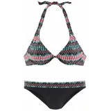 HOMEBOY Bügel-Bikini Damen Schwarz/Rosa 42 Cup C