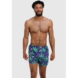 Lousy Livin Boxershorts OuterSpace / Schwarz / Lila S 2er Pack