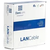 danicom CAT6A S/FTP 50m Starrleiter - LSZH (Dca)