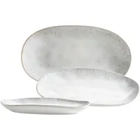 Mäser Servierplatten-Set, Steinzeug, Frozen