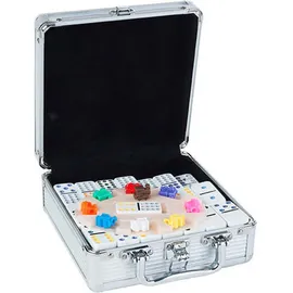 Longfield Mexican Train Double 12 Aluminiumkoffer