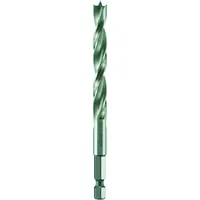Alpen 0062201000100 Holz-Spiralbohrer 10mm Gesamtlänge 133mm 1/4 (6.3 mm