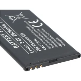 AccuCell Akku passend für Microsoft Lumia BV-T3G, Lumia 650, Lumia 650 DS 3,8 Volt 2000mAh