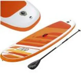 BESTWAY Hydro-Force SUP Allround Board-Set Aqua Journey 274 x 76 x 12 cm orange/weiß
