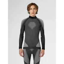 Uyn Evolutyon langarm Funktionsshirt Turtleneck Herren anthrazit melange/nude/avio XXL,