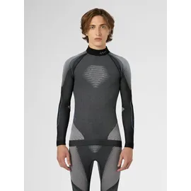 Uyn Evolutyon langarm Funktionsshirt Turtleneck Herren anthrazit melange/nude/avio XXL,