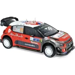 NOREV 181638 1:18 Citroën C3 WRC N°11 - Rallye du Mexique 2018 - S.Loeb / D.Elena