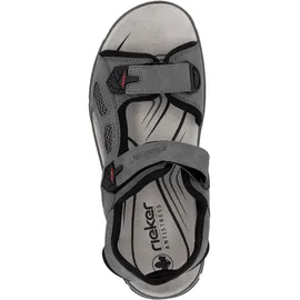 Rieker Freizeitsandalen Herren Grau 47