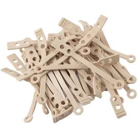 yuyte 50 Stück Dauerwellen Wickler Gummi, Frauen Mädchen Welle Dauerwelle Stangen Set Diy Friseurwerkzeug Sticks, Angemessene Dicke, Gutes Handgefühl und Gute Elastizität, Kleine Friseurwerkzeuge